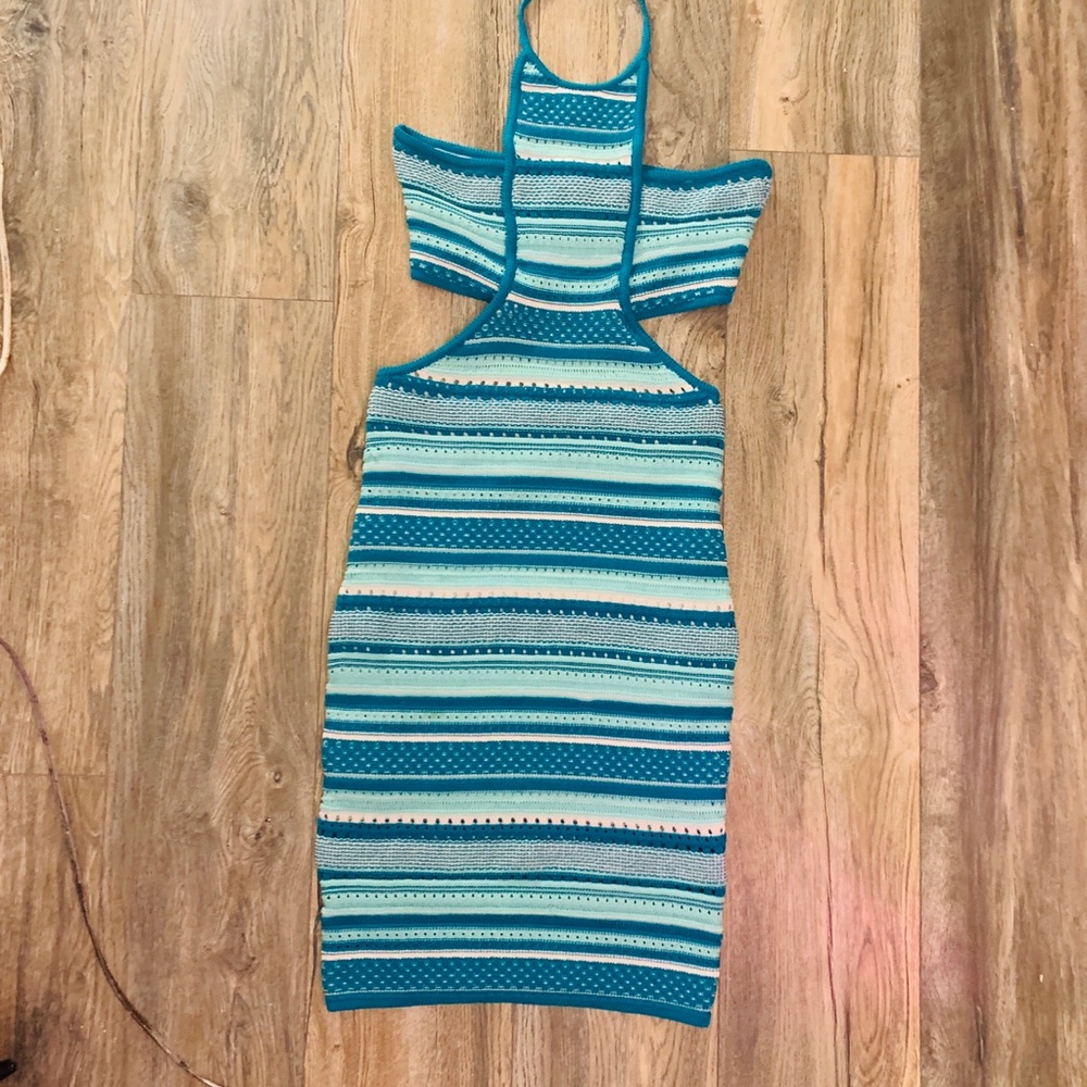 Bebe knit dress sexy to the knee